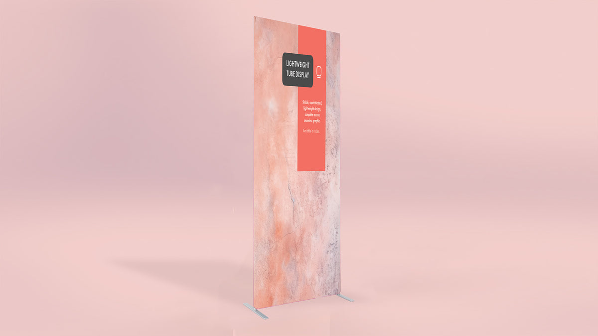 80cm lightweight tube fabric display