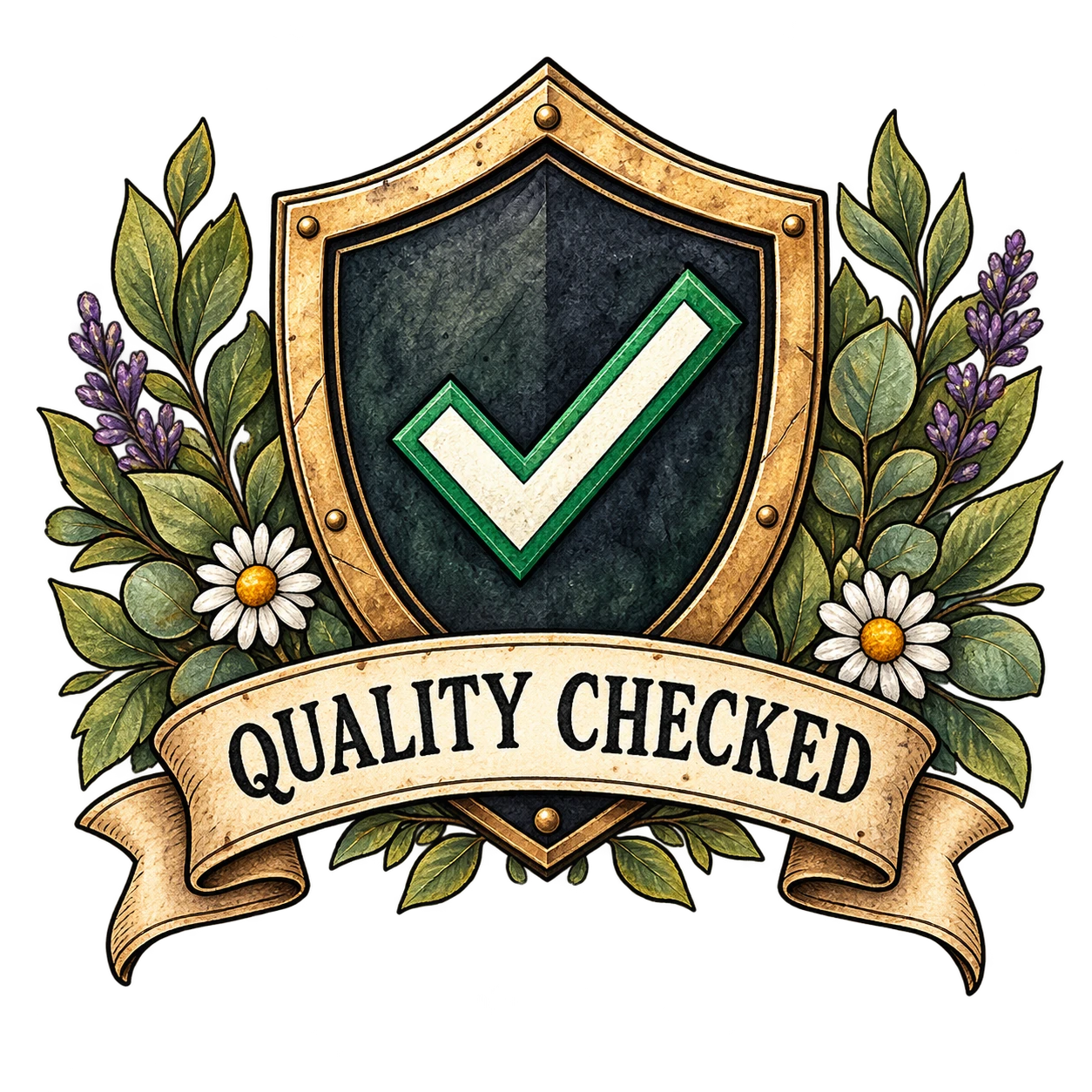 Quality checked illustration